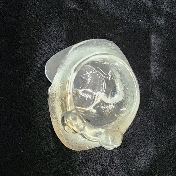 Textured Glass Frog Votive Candle Holder Carolina Critters 3.5" VTG - Picture 6 of 8